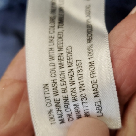 A new day, 100% cotton shorts. Blue size 2. 4 pockets. Very good used condition - Picture 6 of 10